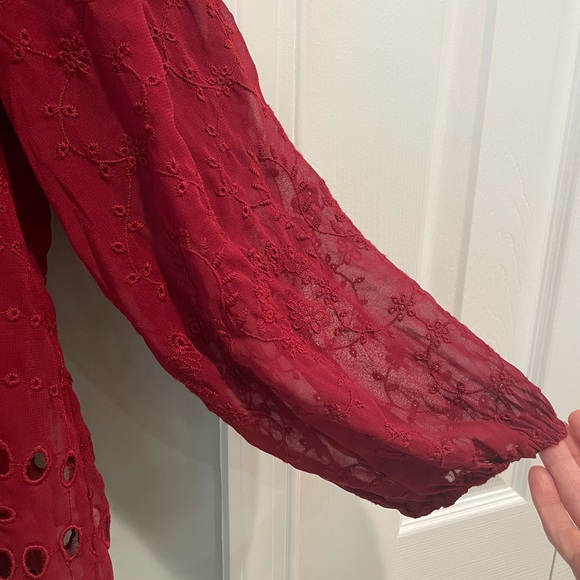 JCrew Embroidered Top- XS - Picture 7 of 9